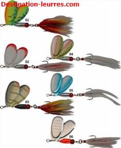 Cuillère tournante pezon & michel buck pike twin