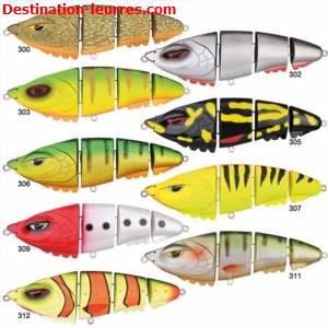 Leurre coulant spro screamin' quatro devil 150